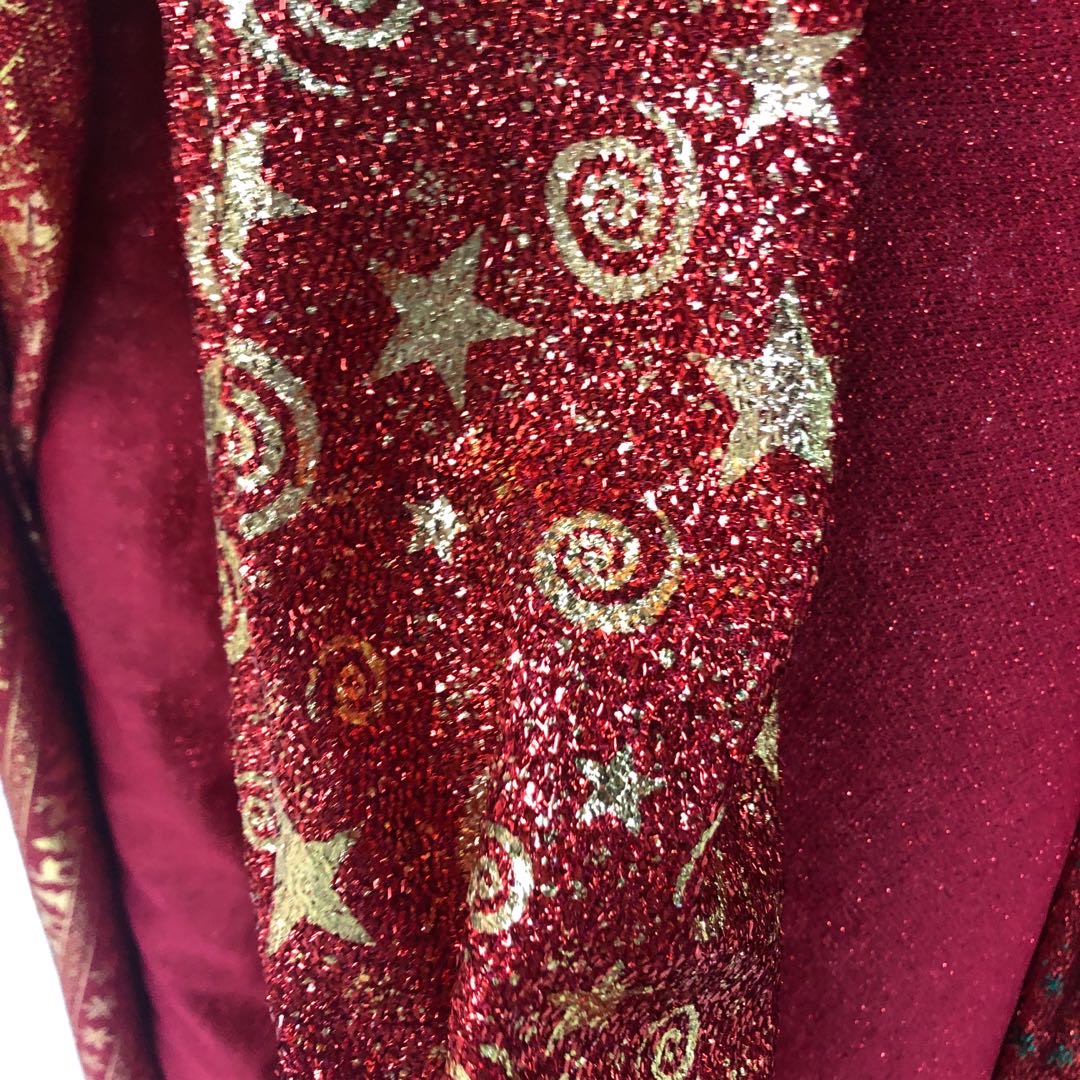 圣诞用品面料/布料/烫金产品图