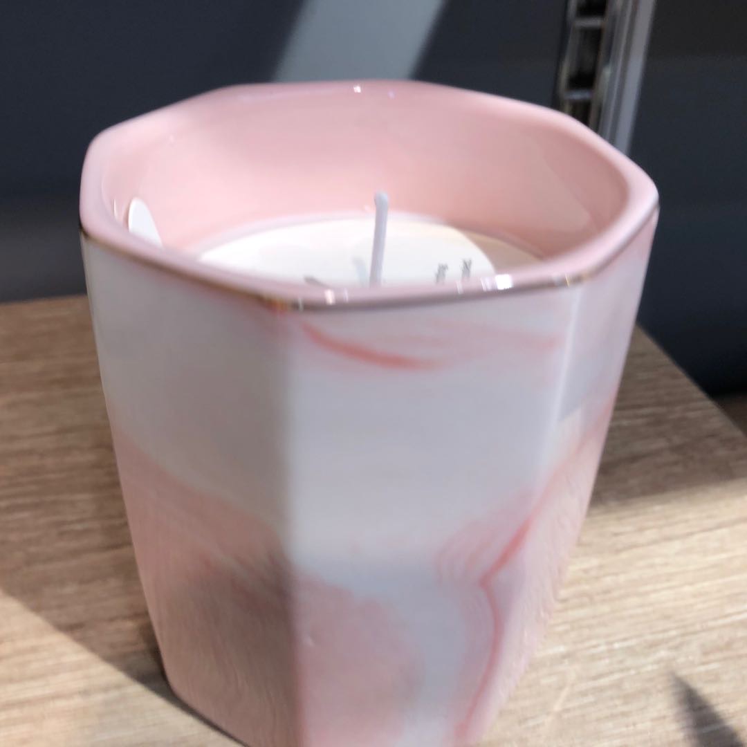 粉色大理石香薰蜡烛伴手礼盒套装送女友闺蜜生日结婚礼物 details Picture