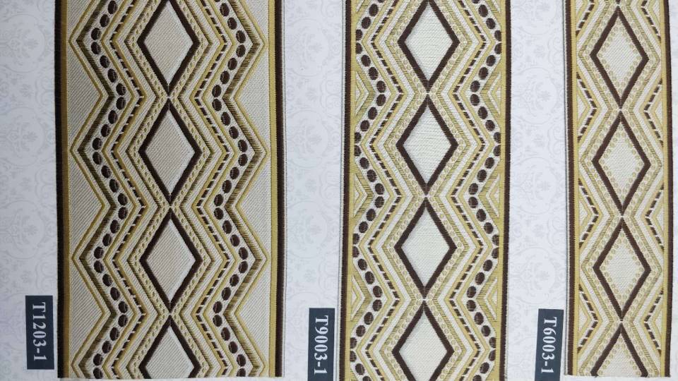Ethnic minority wind color lace striped ribbon ethnic lace accessories clothing decoration home textile accessories