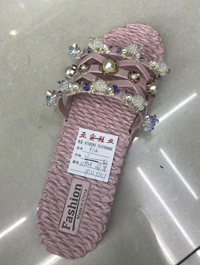 厂家直销夏季新款水晶夹脚鞋pvc水晶女凉拖鞋耐磨水晶凉鞋水晶鞋批发