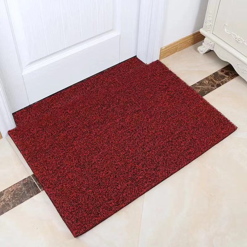 丝圈进门客厅入户门口除尘脚垫塑料地毯防滑垫可裁剪