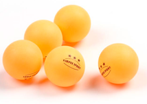 三星乒乓球比赛训练用球筒装黄色50个装