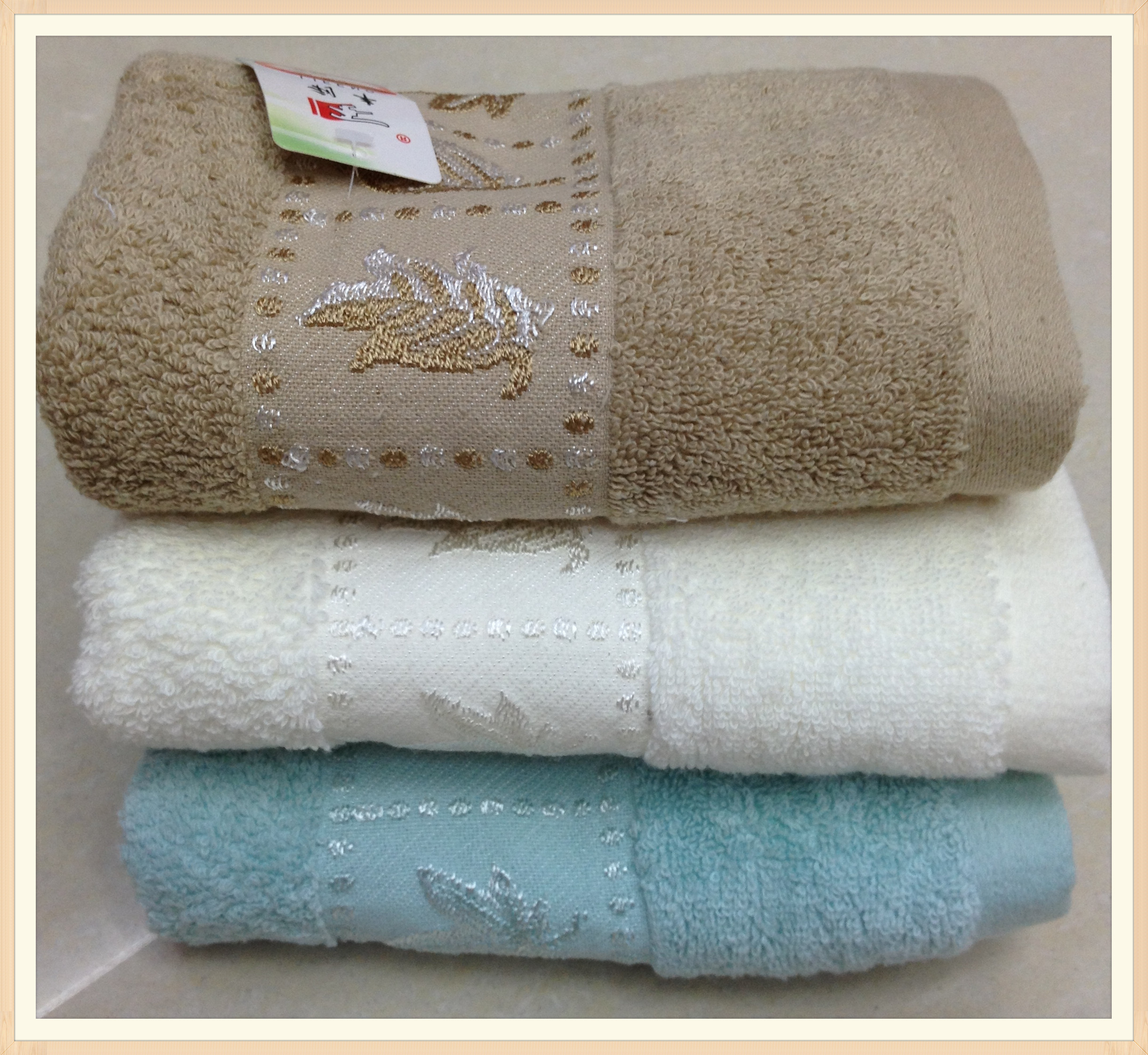 7688 manufacturer wholesales new business towels, pure cotton towels and household face towels Specification image