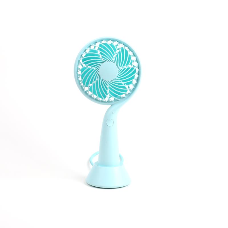 Handheld mini fan, mini usb rechargeable, desktop portable, strong wind force, super strong wind, super quiet and silent details Picture