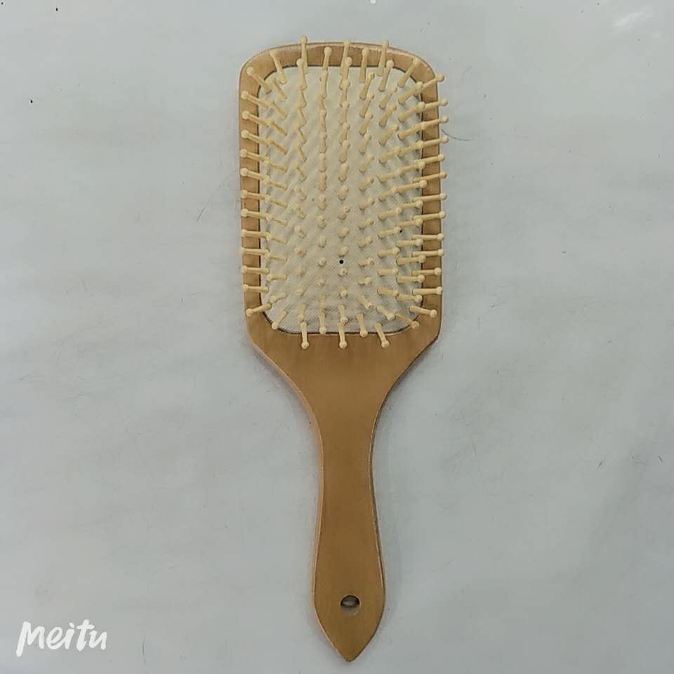 Wooden airbag comb, air cushion comb, airbag comb, leather massage, original wood comb, styled curly hair comb