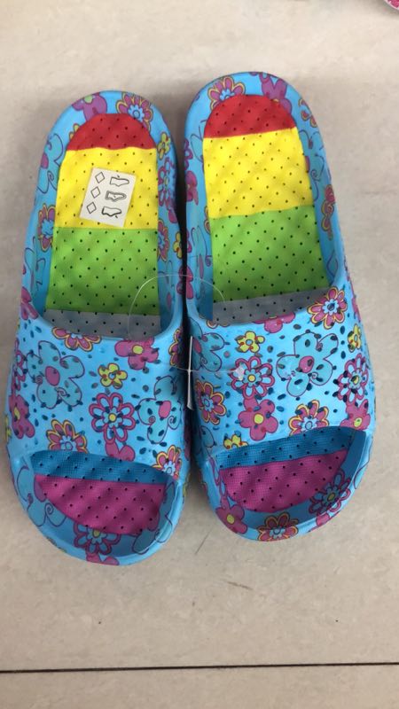 Women's summer flat shoes for outerwear, beach flip-flops, high-heeled beach shoes, anti-slip thick-soled flip-flops for women details Picture