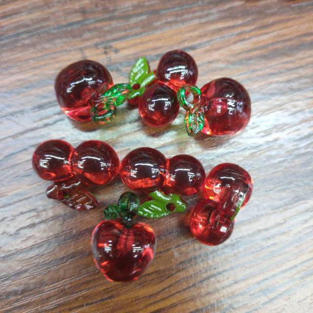 Women's New Accessories Apple Cherry Semi-Finished details Picture