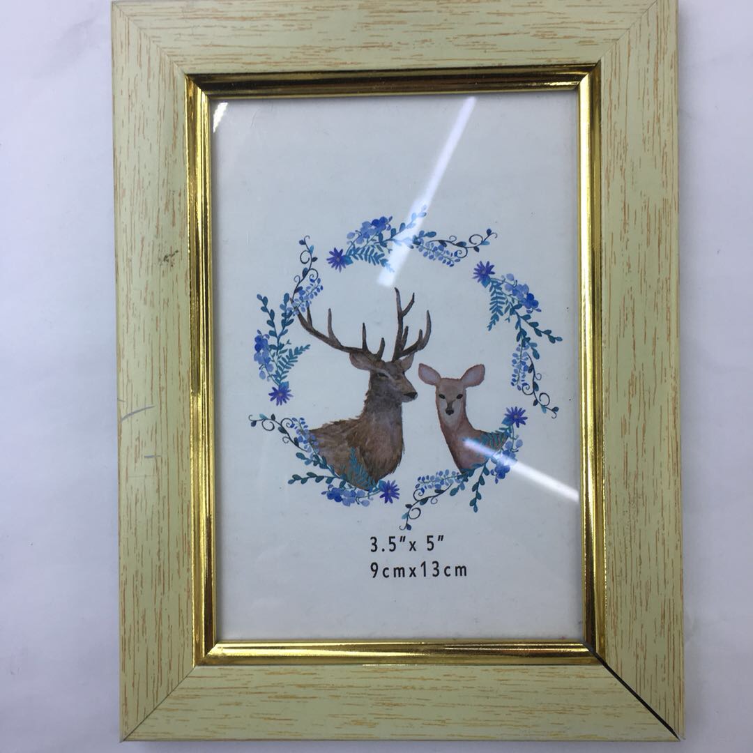 创意欧式婚纱复古画框摆台相框8160-5图