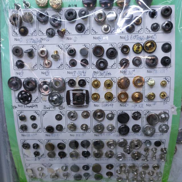 金属揿扣手缝按扣隐形暗扣纽扣衣服防走光衬衫扣子钮四合扣子母扣