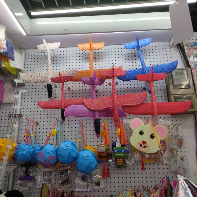 地摊玩具/泡沫飞机/爆款玩具产品图