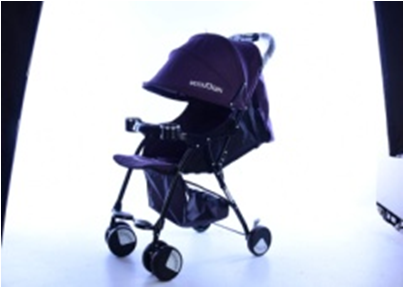 The five-point seat belt color can be customized for strollers
