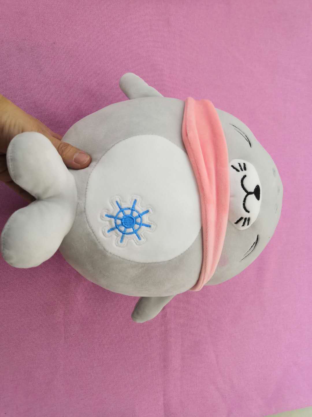 30公分新款可爱圆型圆球海狮卡通动物毛绒玩具批发
