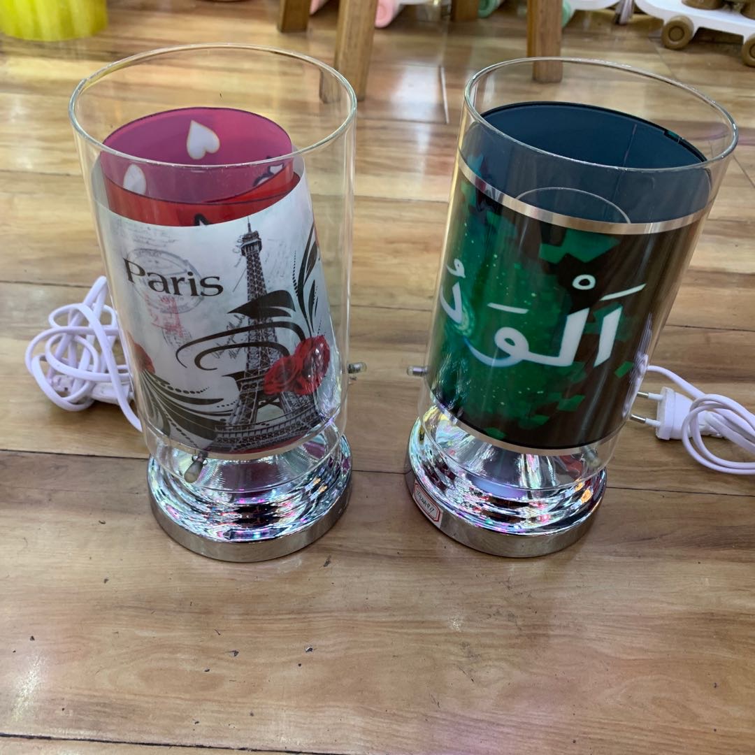 粉色浪漫夫妻情趣灯卧室床头插电开关护眼看书节能温馨喂奶小台灯