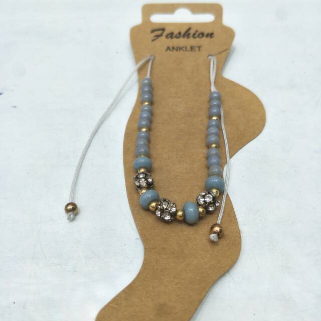 个性设计网红脚链韩版时尚脚绳产品图