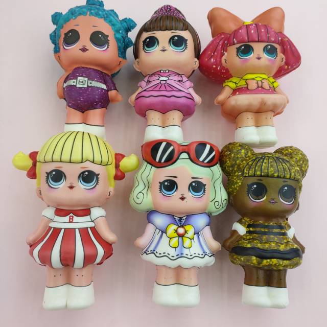 Youkala Toy Surprise Doll Lol Slow Rebound Stress Relief Toy Squishy Specification drawing