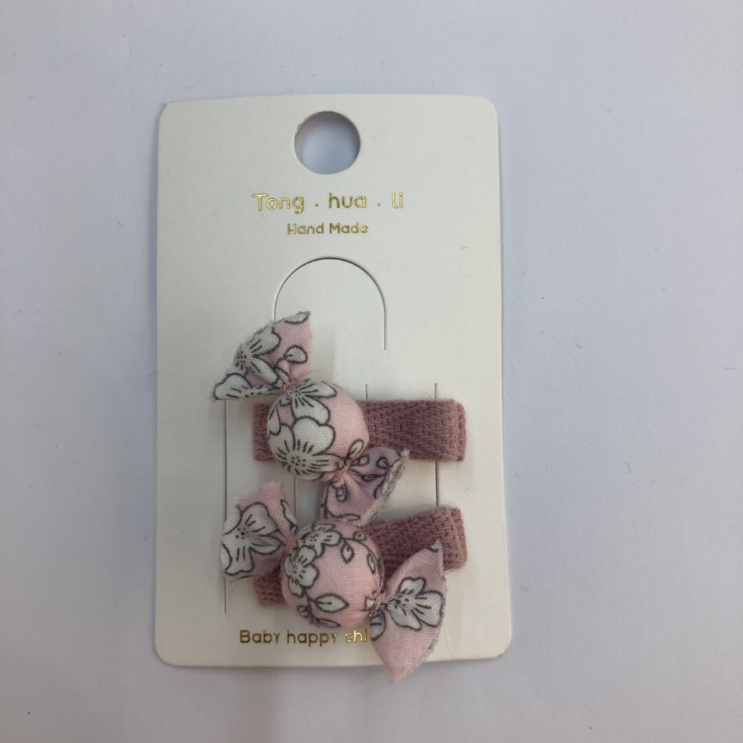Korean-style fashionable children's hair clips, little girl candy clips