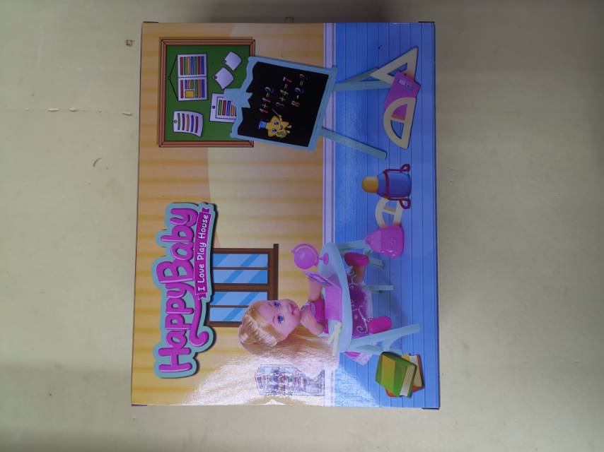 仿真小娃娃带小床礼盒装仿真度高硅胶材质产品图