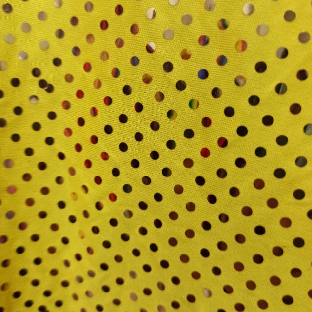 针纺布冲片纯黄色用于装饰服饰工艺品等面料产品图