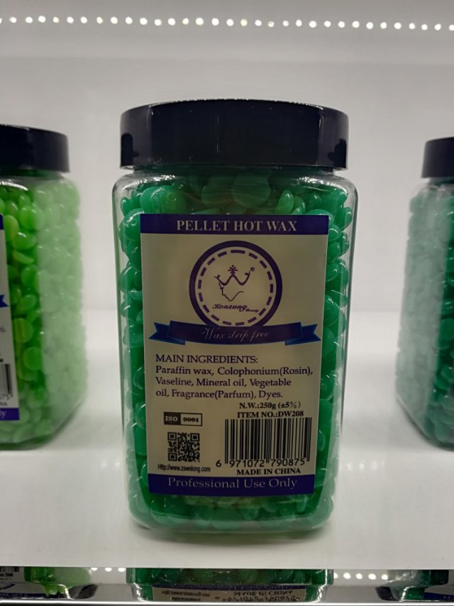 Hair removal wax bean Hair removal cream Tearable paperless hot wax for boys, girls, students, whole body, armpits, limbs, beard, private parts, 250g can