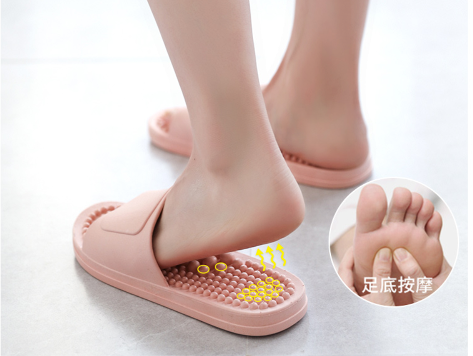 The 2020 new fashion mid-length water diamond half-flip-top outerwear slippers for women, a versatile Internet celebrity for summer 2020 Specification image