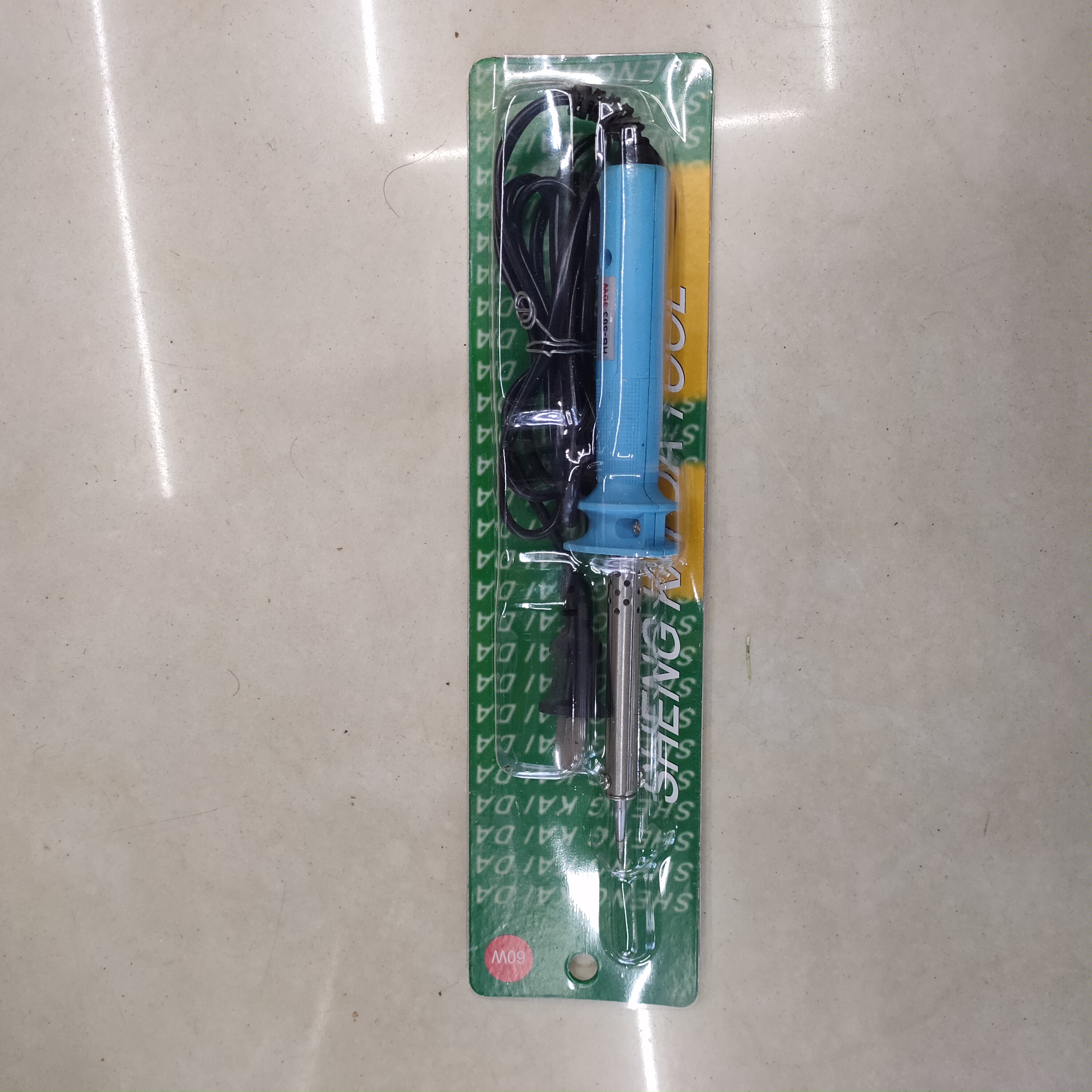 电烙铁美规220V外热式国规60W胶柄优质尖嘴电烙铁细节图