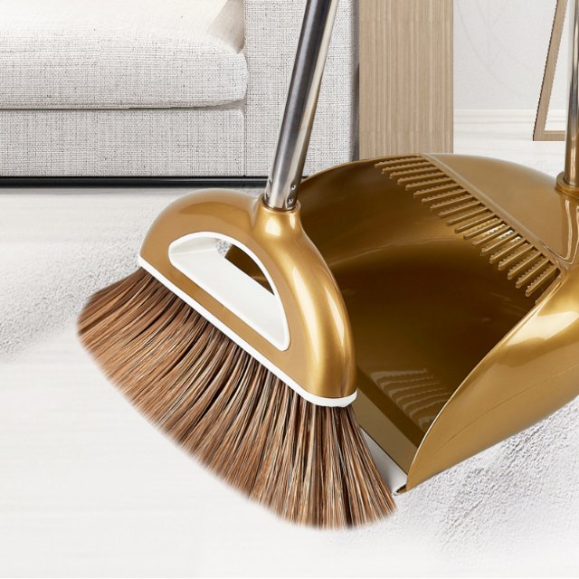 Broom Dustpan Set Combination Broom Non-Stick Hair Sweep Magic Broom Plastic Cleaning Household Broom Dustpan Specification drawing