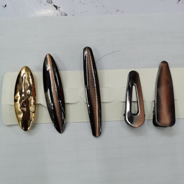 Metal Matte Dark Gold Hairpin Girls' Accessories Girls' Hairpin Hairpin Headpiece details Picture