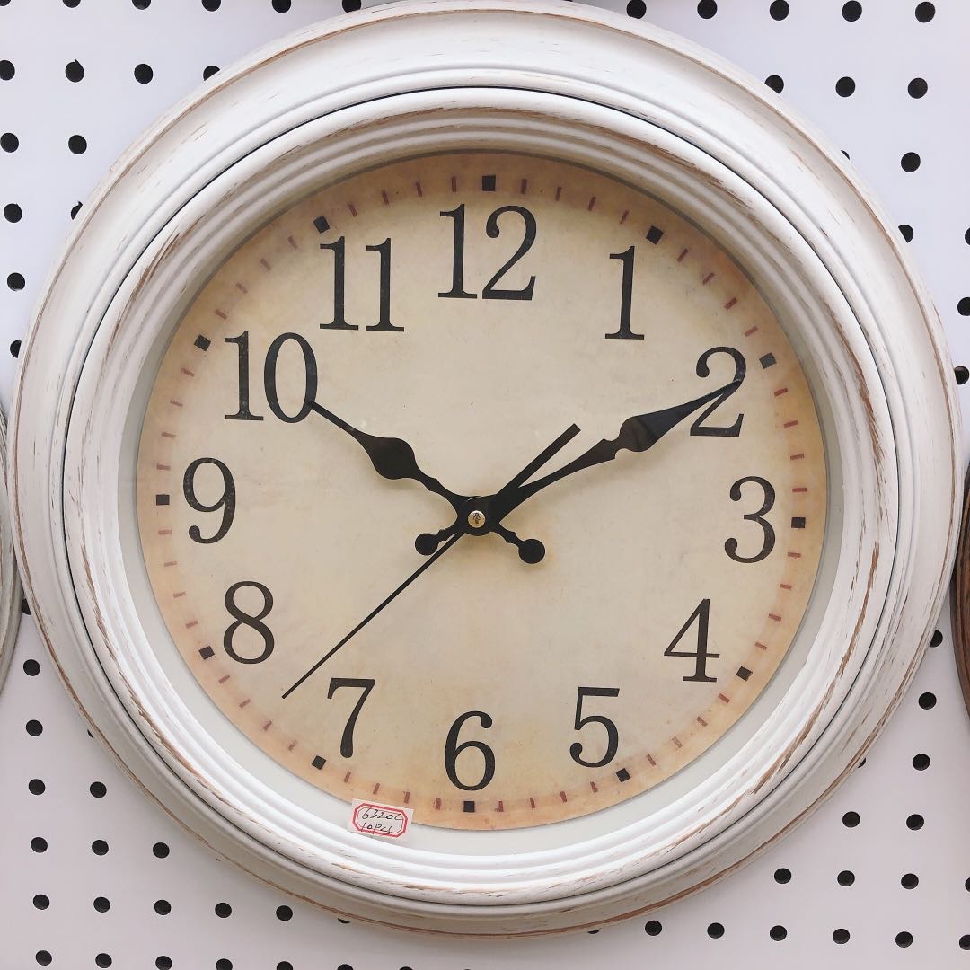 欧式个性现代简约复古卧室钟表客厅家用时钟表工艺钟挂钟批发
