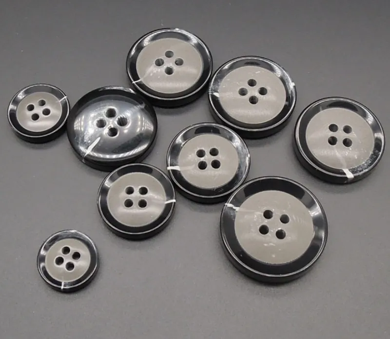 Plastic Buttons Wholesale Woolen Suit Jeans Electroplated Buttons