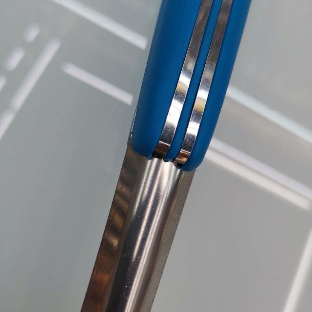 08 Double Wire Handle Soup Spoon Stainless Steel Long Handle Thickened Cooking Spatula Household Spoon Spatula Large Soup Spoon Kitchenware Kitchen Supplies Tools Specification drawing