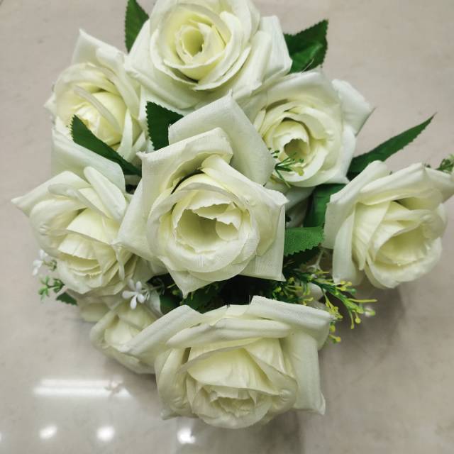 Artificial rose flower home decoration and living room decoration Specification image