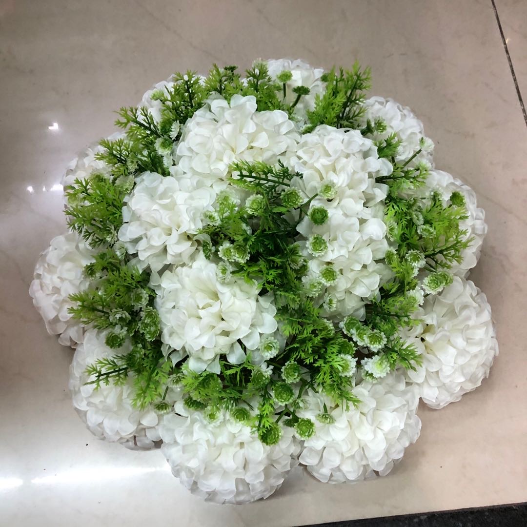 仿真花绢花塑料花假花干花摆件室内婚车车头装饰
