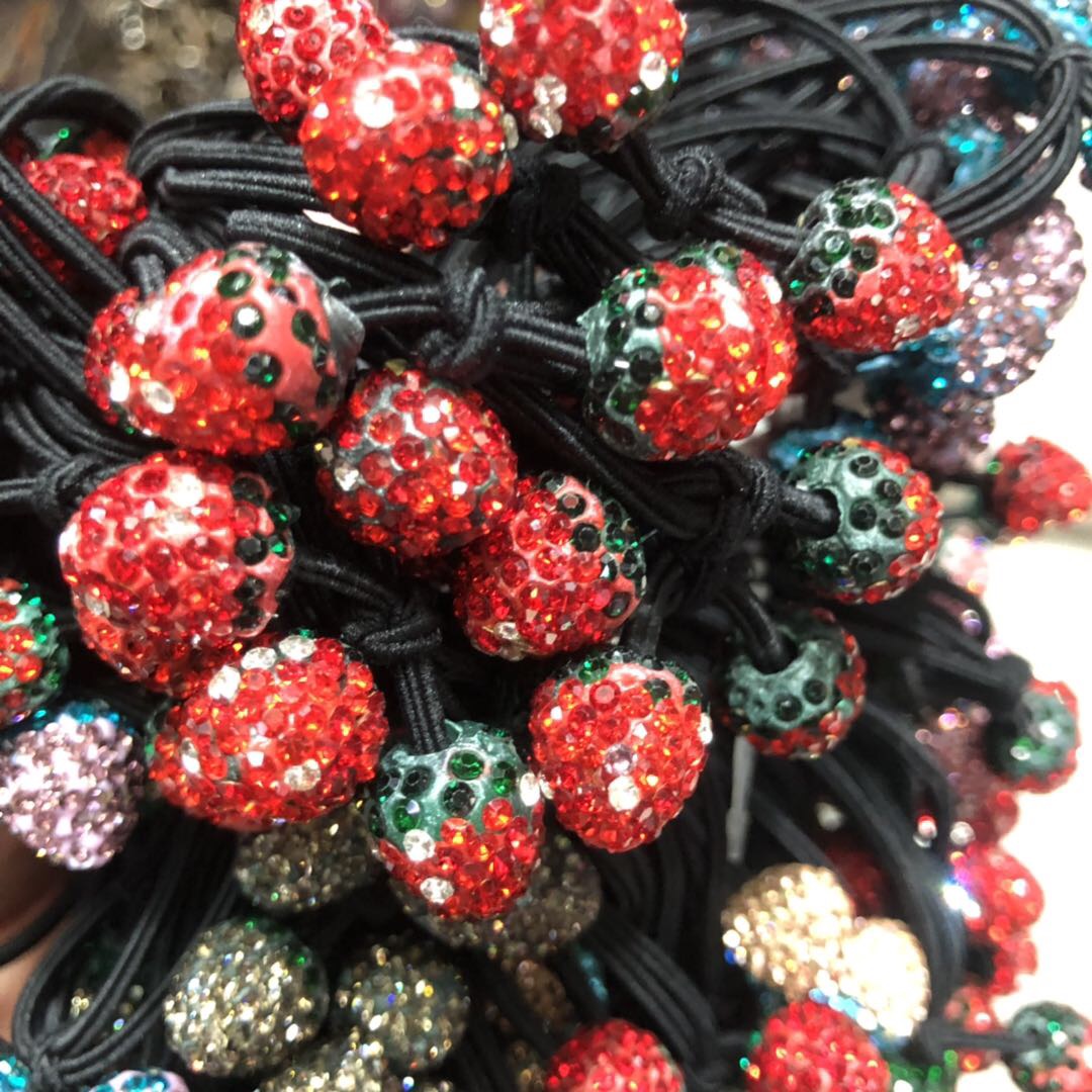 Korean Version Of Fashion Women's Headband Female Rubber Band Hair Temperament Headwear High Elastic Adult Autumn And Winter Hair Rope Hair Accessories Leisure Rubber Band Solid Color Small Rabbit Hair Band Chenhui Jewelry 057 details Picture