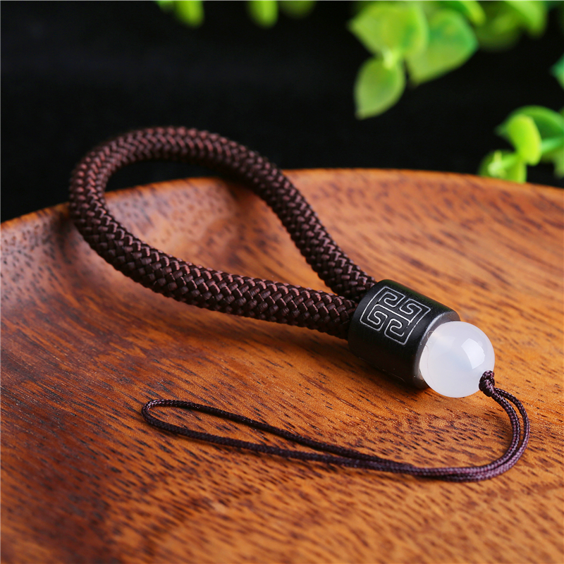 Hand-woven U disk car key pendant keychain rope for men and women convenient simple ring rope pendant thumbnail