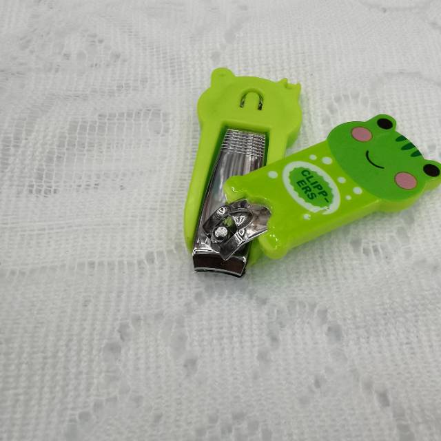 回收甲屑收纳指甲钳指甲钳可挂钥匙圈碳钢指甲剪细节图