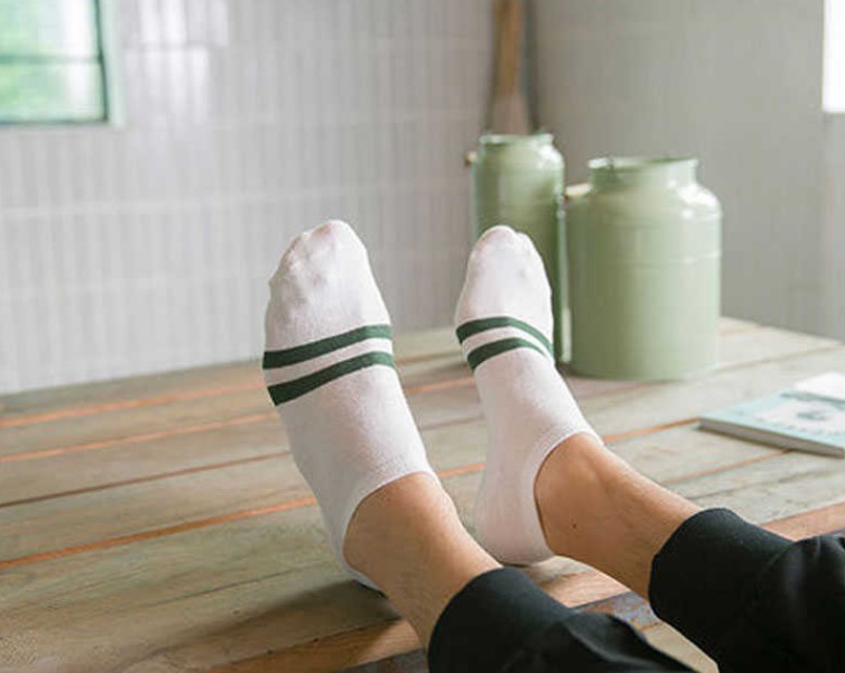 Men's socks, short socks, men's boat socks, anti-odor and sweat-absorbing short socks for spring and summer, low-top invisible socks, men's socks, Instagram trend details Picture