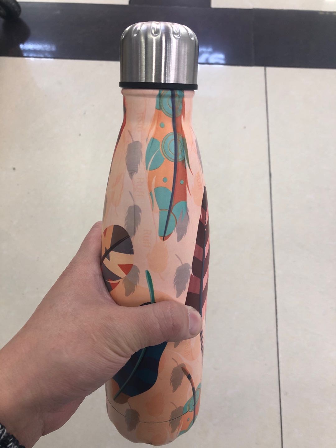 Cola Bottle Trendy Cup Men And Women Portable Fitness Large Capacity Water Cup