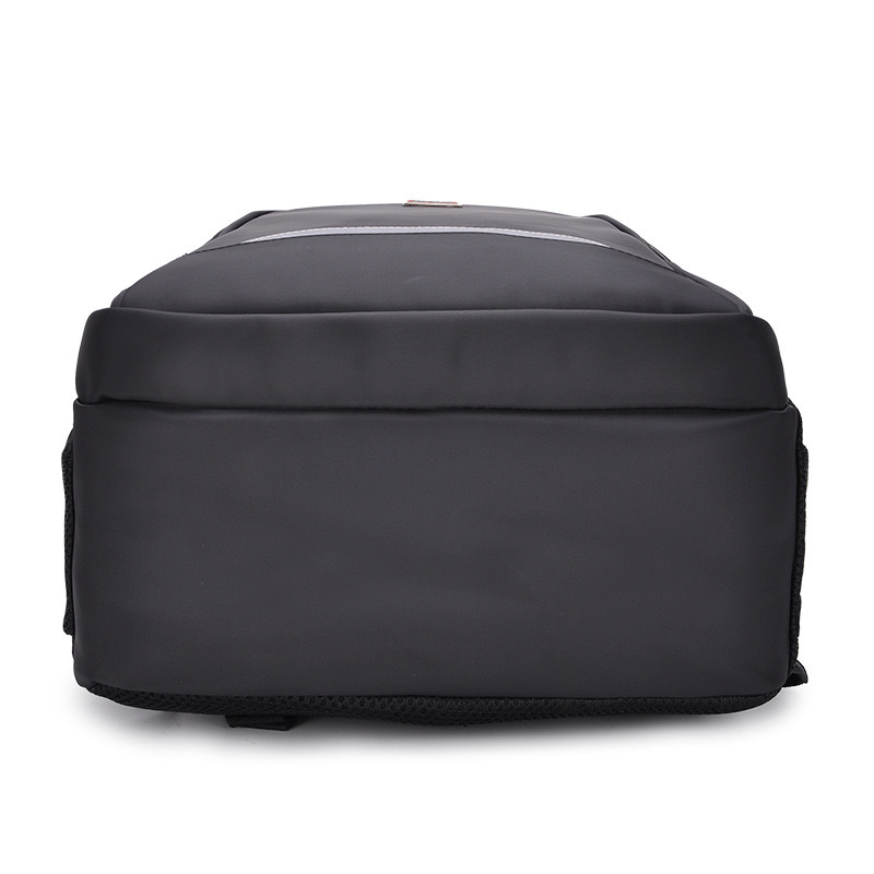 Business Computer Bag Waterproof Oxford Backpack Student Satchel Night Reflective Strip Travel Bag Laminated Zipper Bag details Picture