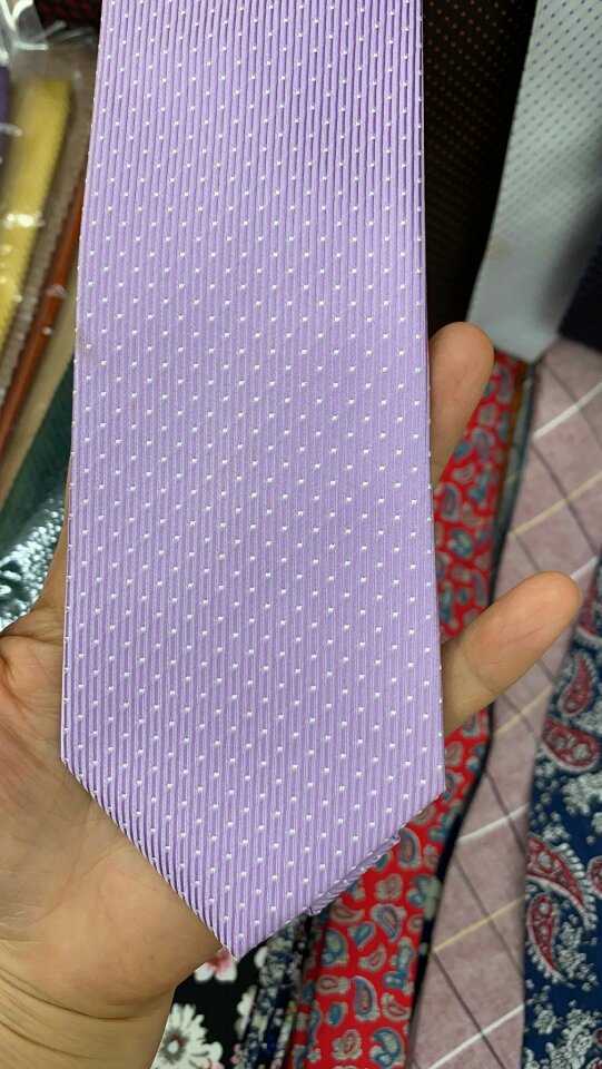 现货销售针织领带新款涤纶领带男士新款厂家直销详情图3