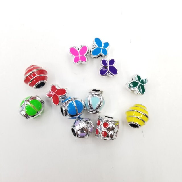 日韩爆款彩色花样珠子服饰首饰头饰配件饰品