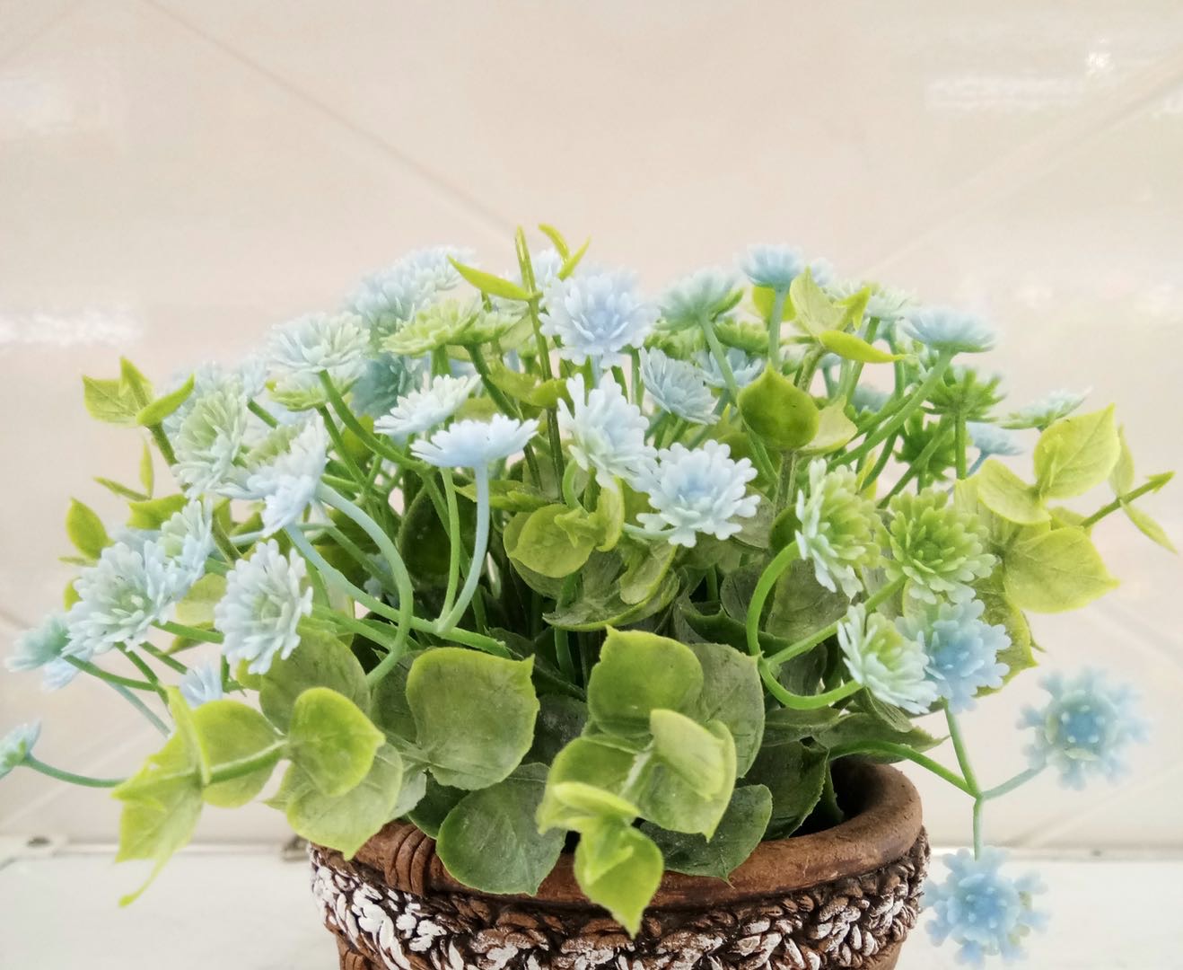 厂家直销新款正品仿真花盆景家居装饰：BZ-818产品图