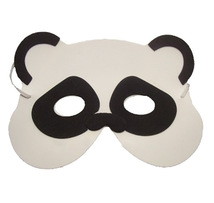 创意工艺品面具儿童eva面具熊猫面具一套