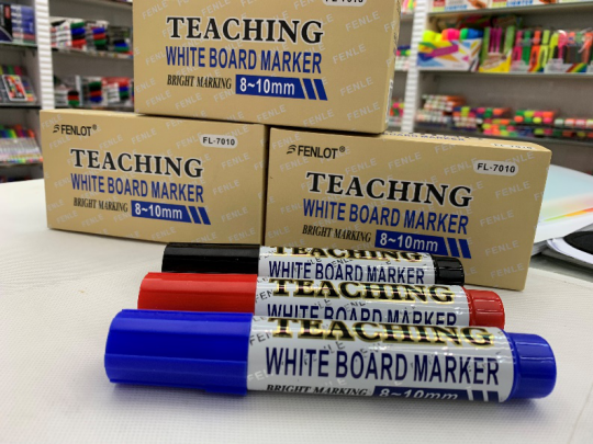 Fenle FL-7010 large multi - color multi - functional teaching whiteboard pen thumbnail