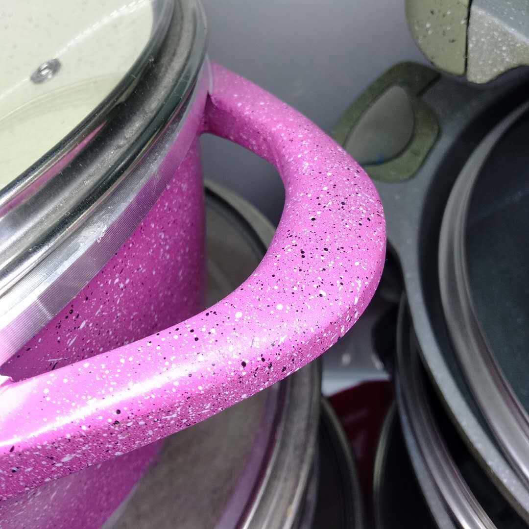 Unique brand striped energy-saving set non-stick cookware for export Specification image