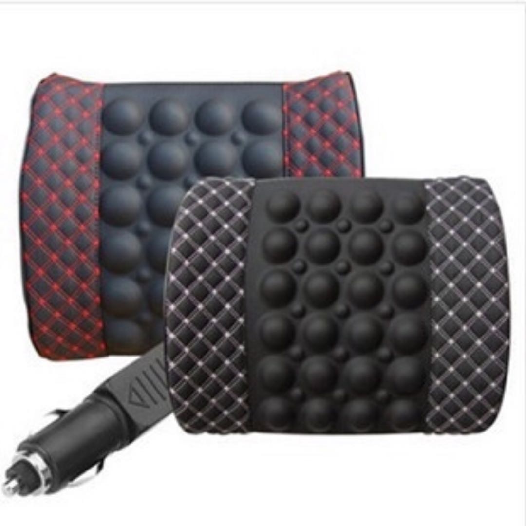 Car lumbar rest pillow, car lumbar pad, electric massage lumbar rest, car lumbar rest massage cushion