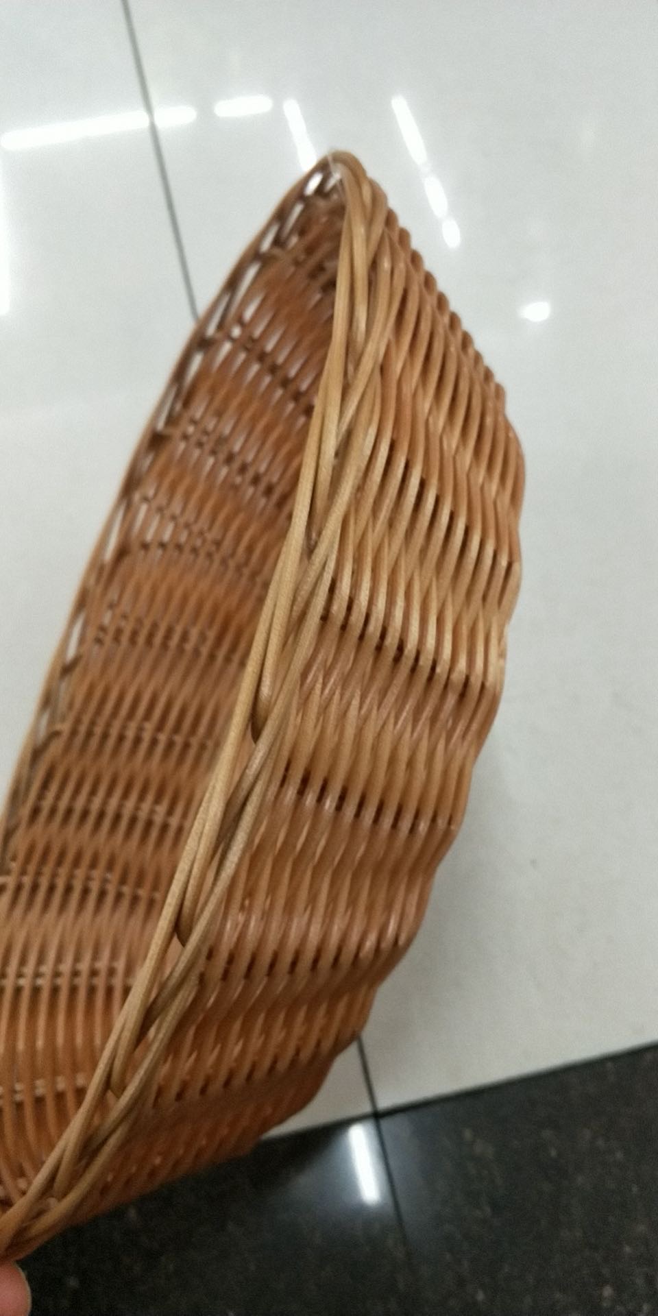 水果篮竹编提篮水果鸡蛋蔬菜购物手工编织篮批发