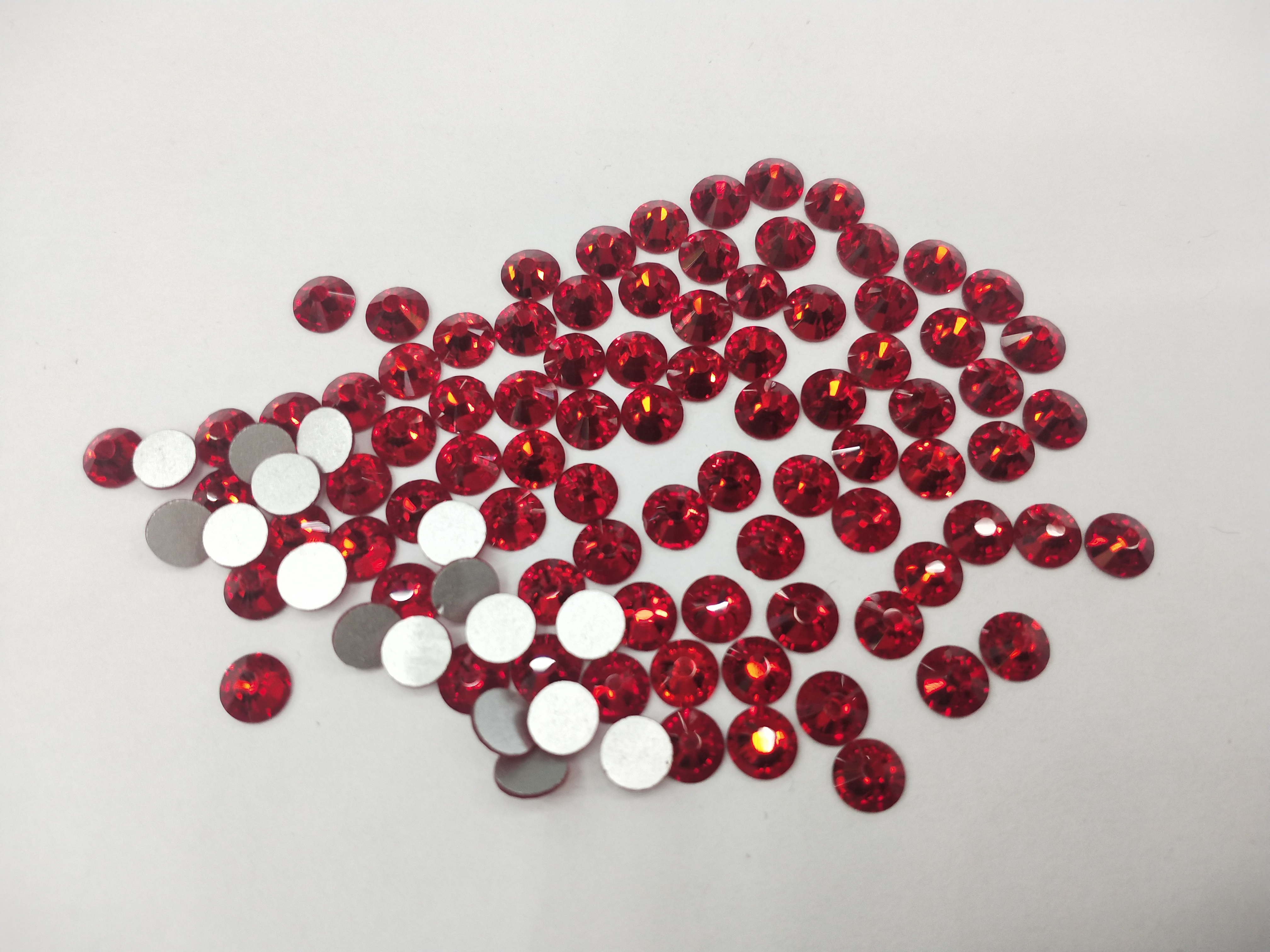 Boutique Hand Drill Ss20 Red Imitation Austrian Diamond Nail Drill Glass Hot Drill Diy Drill