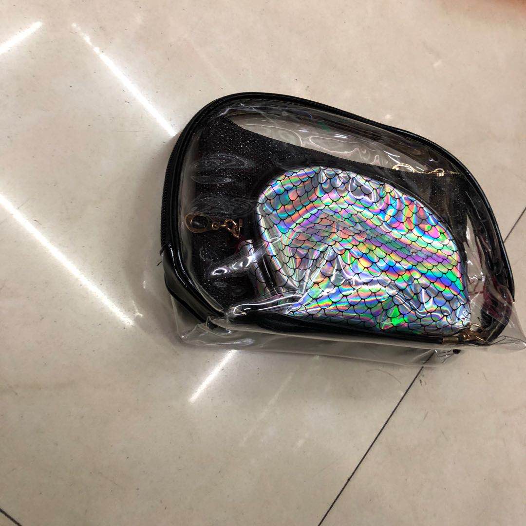 Toiletry Bag Female Portable Large Capacity Travel With Simple Waterproof Ins Wind Super Hot Internet Red details Picture