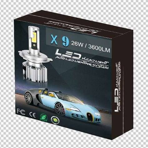 LED headlight X9 (60w/8000LM) Professional automotive accessories details Picture