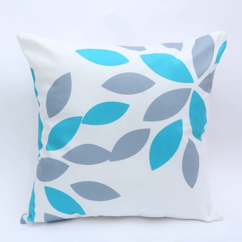 Flannelette Throw Pillow Close-Up Texture